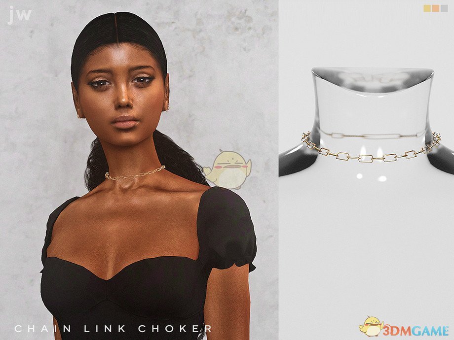 《模拟人生4》链环项链MOD