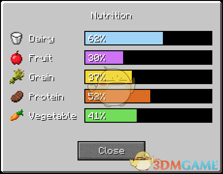 《我的世界》营养学MOD