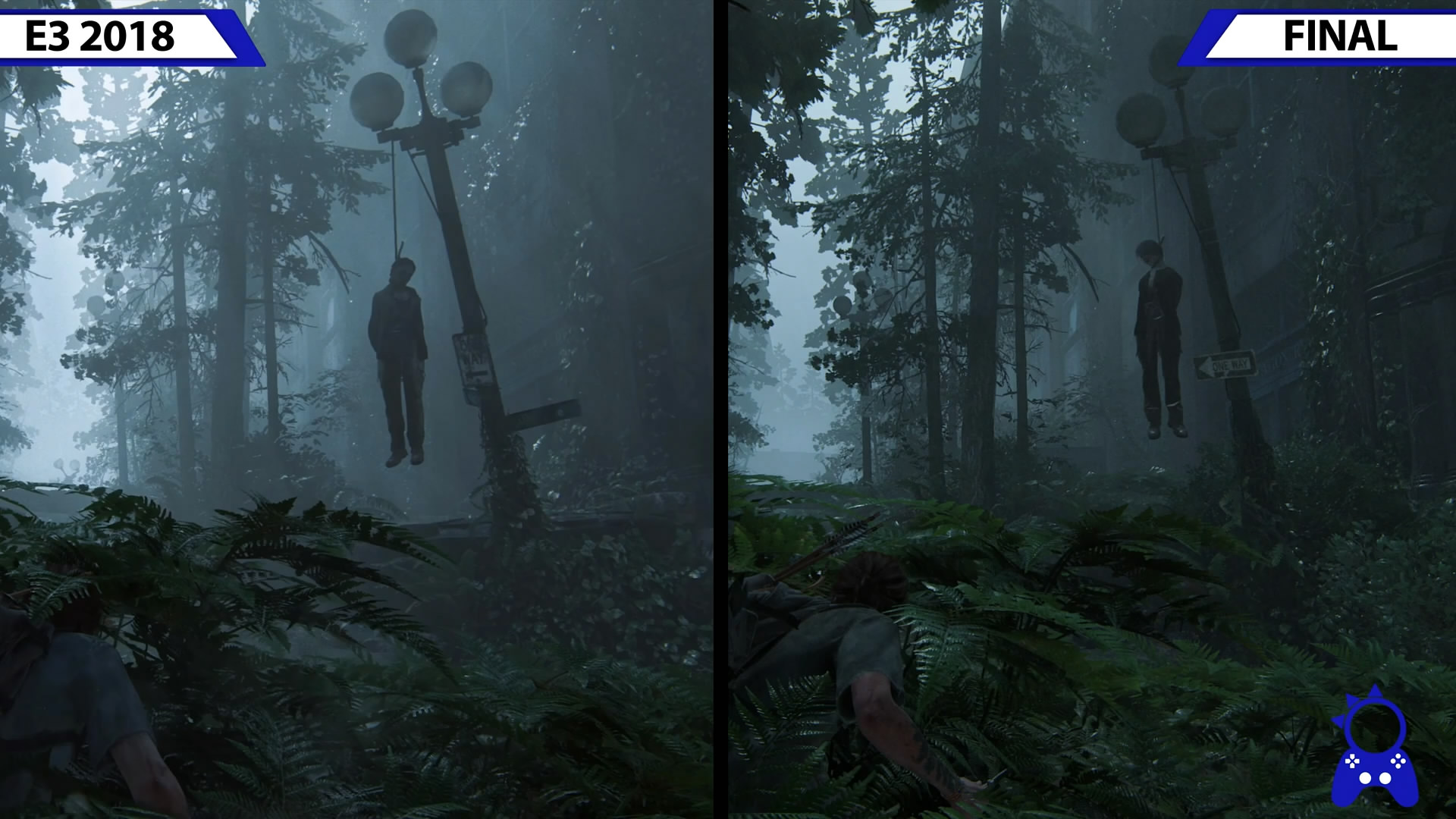 《最后的生还者2》E3预告与最终版对比 画面缩水？