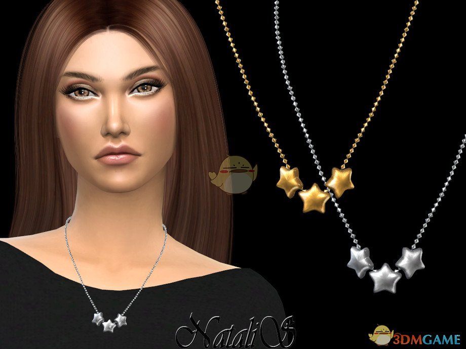 《模拟人生4》女性五角星项链MOD