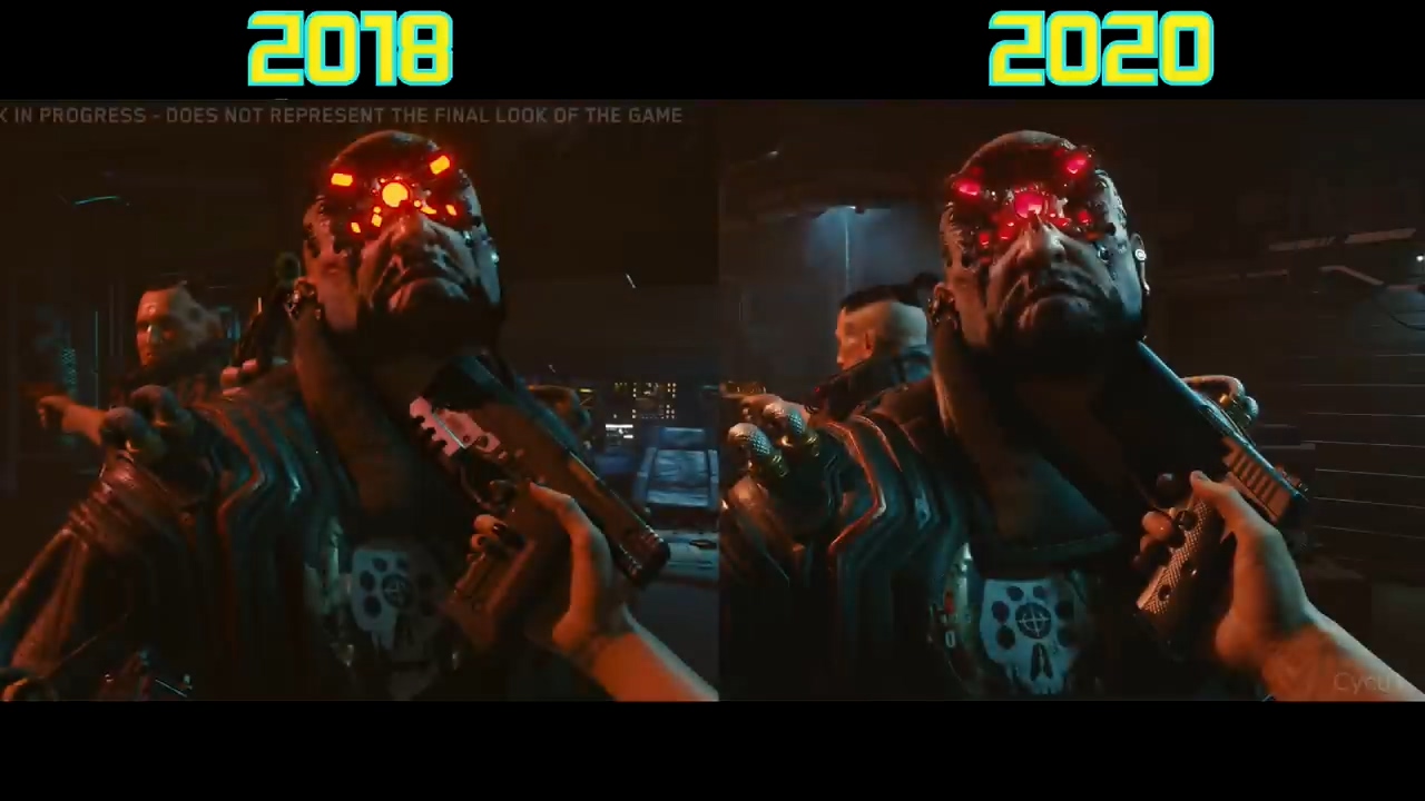 《赛博朋克2077》画面对比视频 首发支持光追和DLSS 2.0