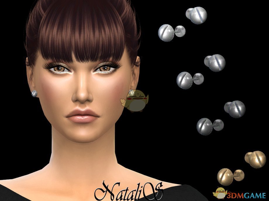 《模拟人生4》螺母耳钉MOD