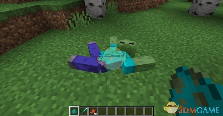 《我的世界》1.12.2怪物死亡真实物理效果MOD