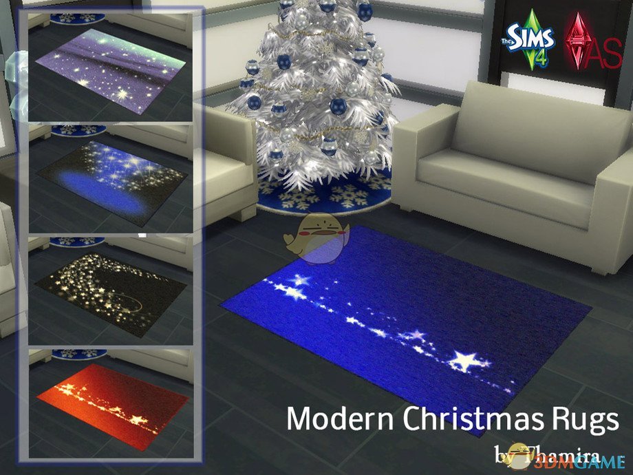 《模拟人生4》美丽星光地毯MOD