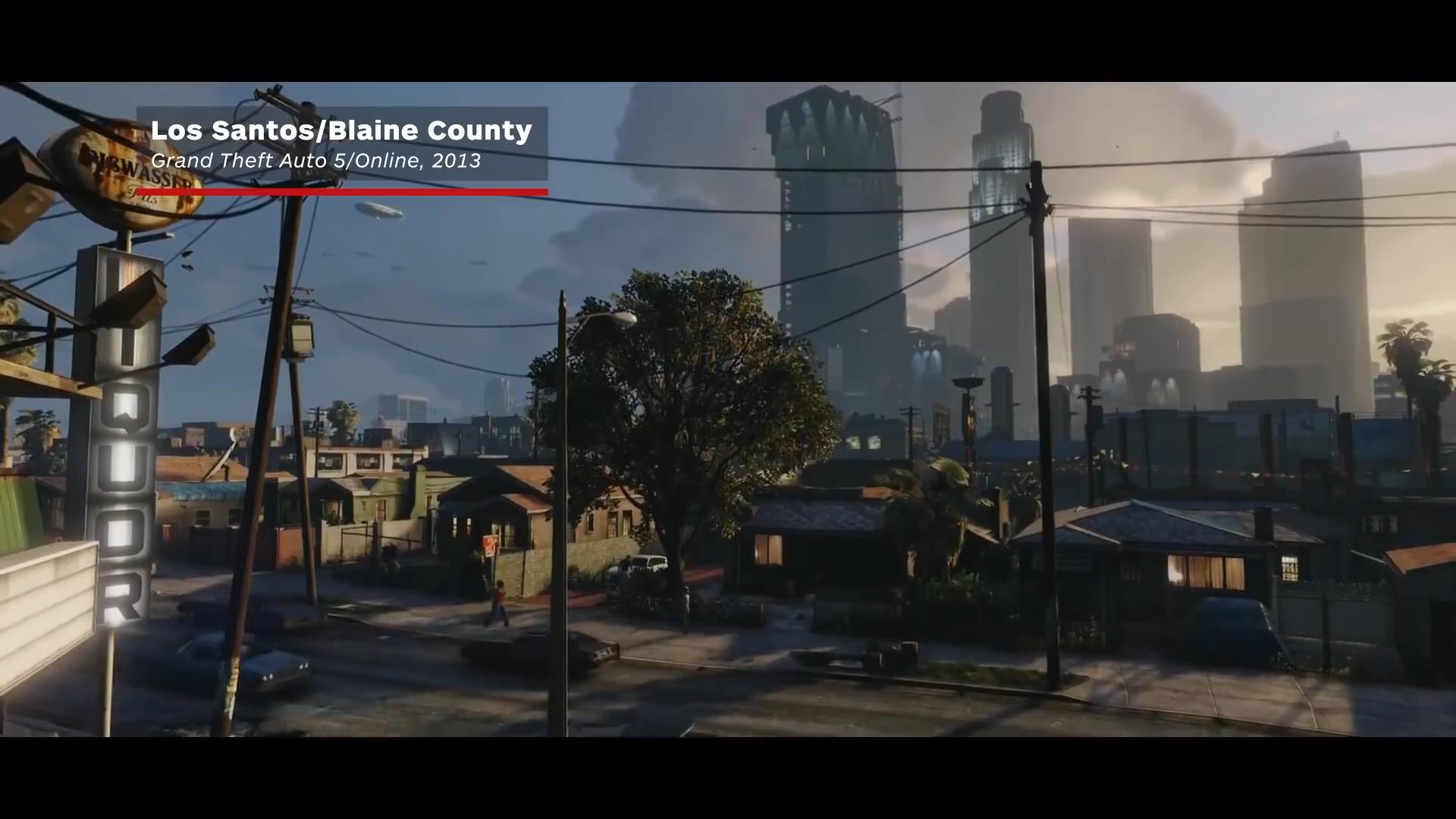 IGN评选游戏史上十大开放世界 《GTA5》洛圣都居首