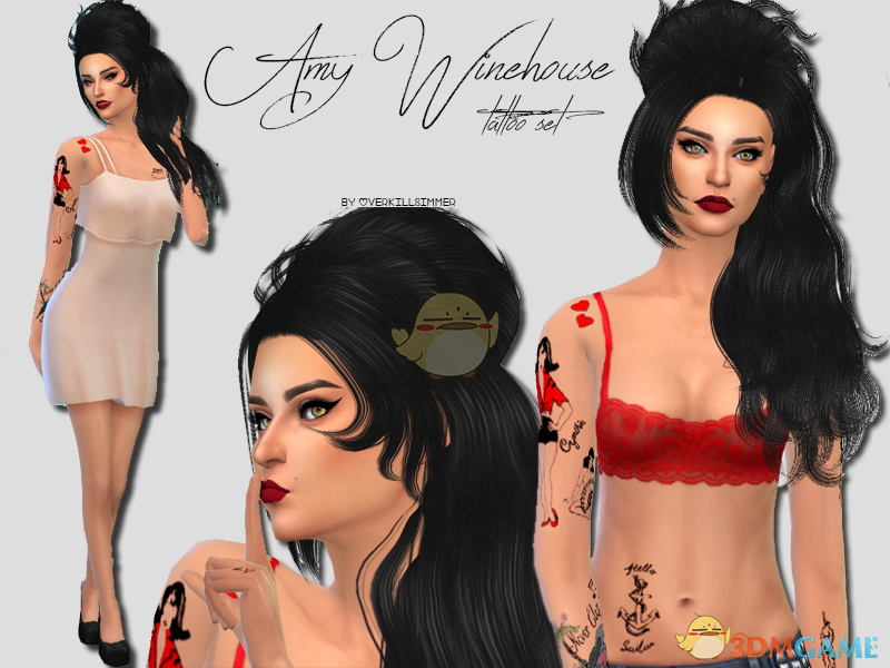 《模拟人生4》性感女性纹身MOD