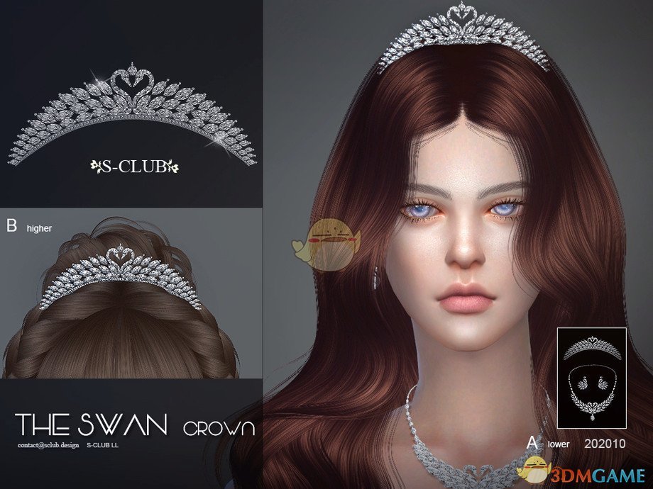 《模拟人生4》精致的爱心皇冠MOD