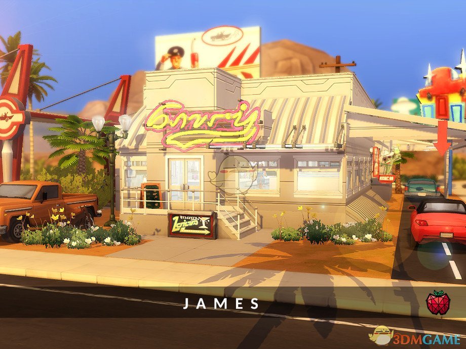 《模拟人生4》詹姆斯餐厅MOD