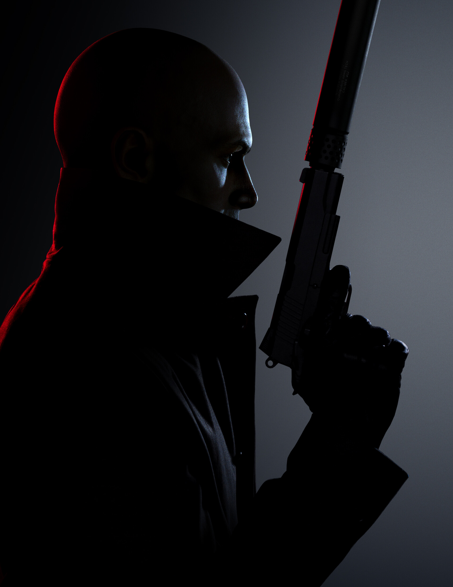 《杀手3》预告片概念原画 冷色调画风氛围阴暗