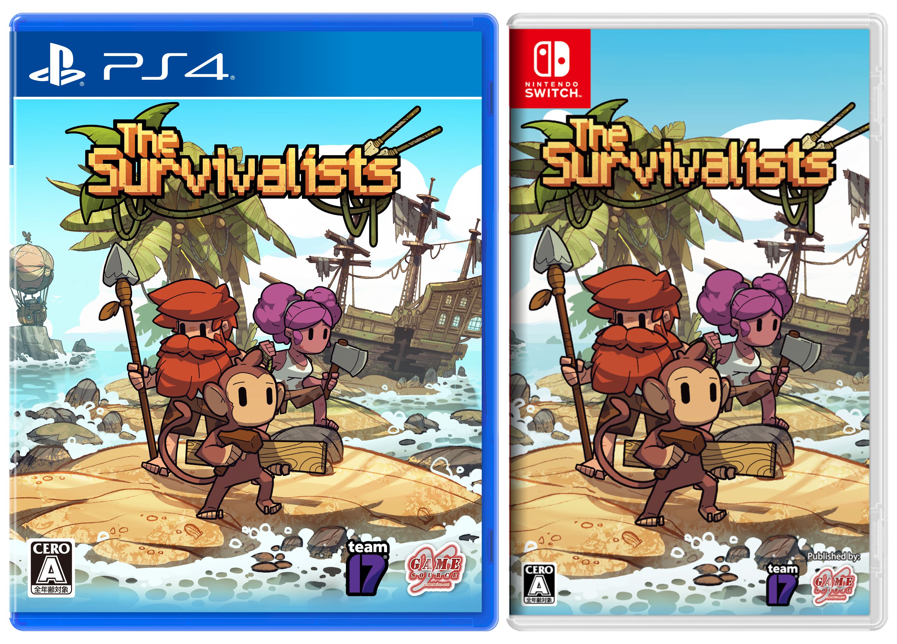 沙盒生存游戏《岛屿生存者》2020秋季发售NS与PS4版