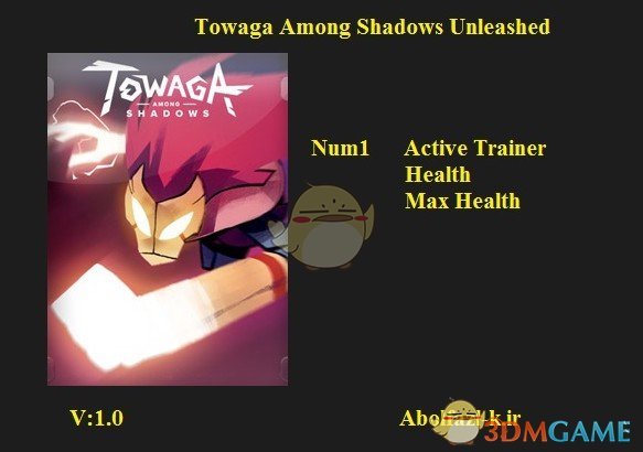 《Towaga：暗影之中》v1.0无限生命修改器[Abolfazl]