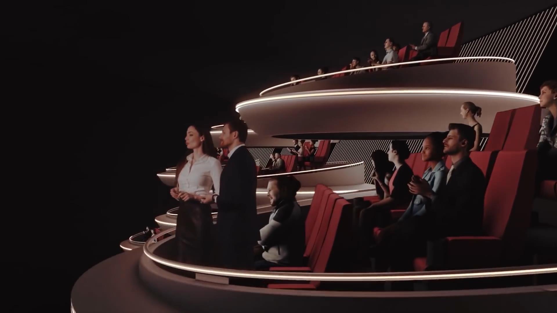 法国新型电影院概念视频曝光 科幻感十足能提供独特体验