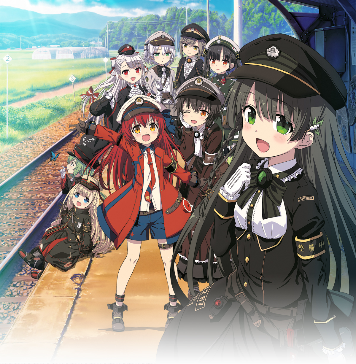 美少女游戏改编动画《爱上火车》确认10月2日放送