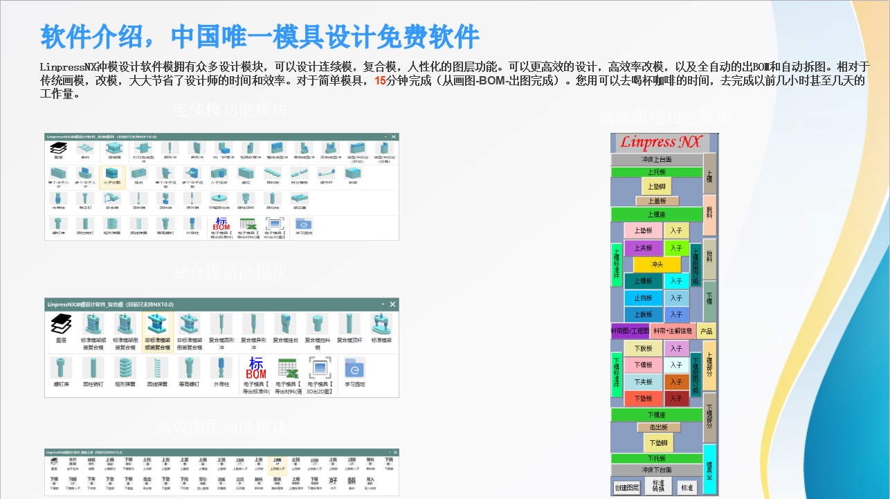 《LinpressNX冲模设计软件》最新版