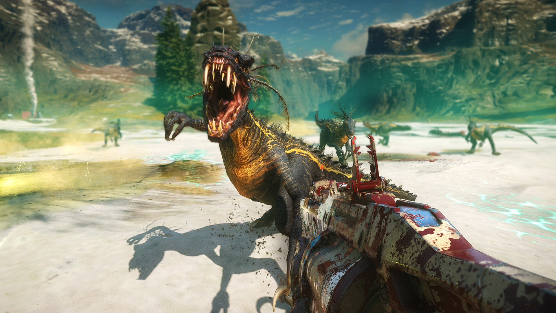 《二次灭绝》全新预告 展示游戏中的迅猛龙