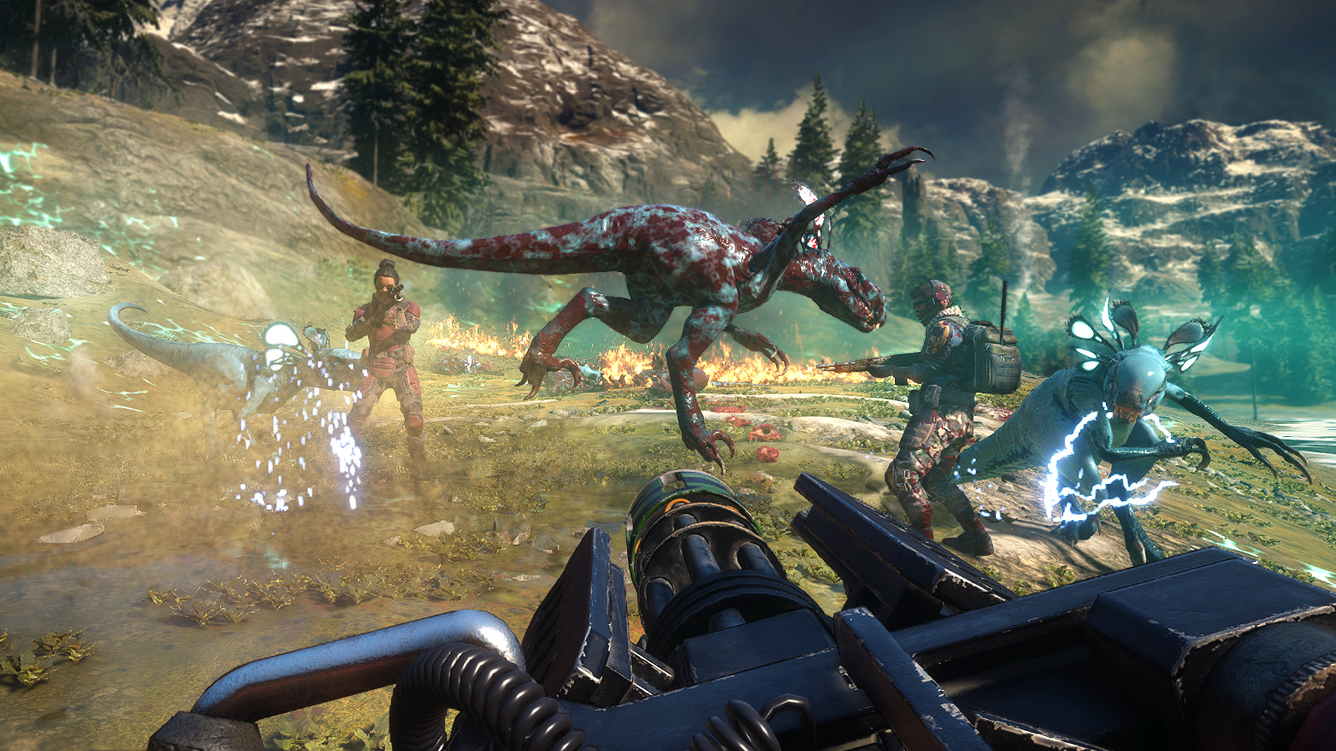 《二次灭绝》全新预告 展示游戏中的迅猛龙