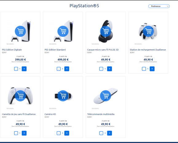 法国家乐福网站上架PS5/XSX预售 399欧起 或为占位符