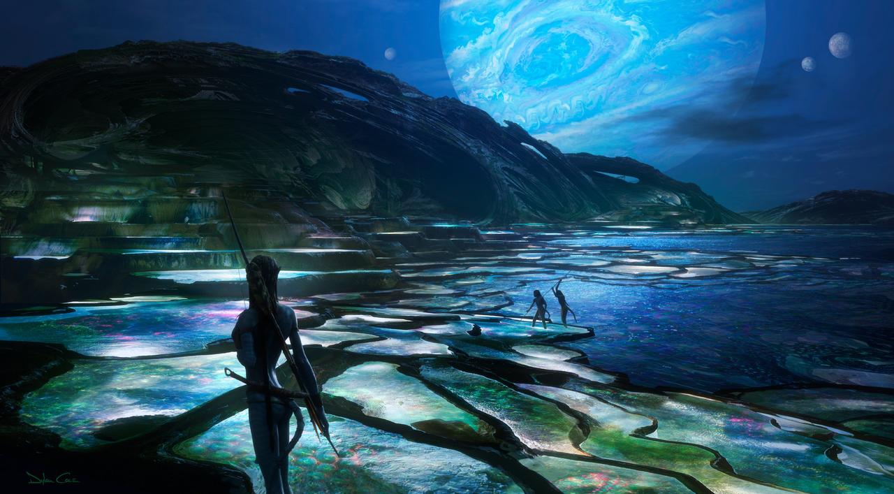 《阿凡达2》新概念图曝光 潜水器及RDA工程机器亮相