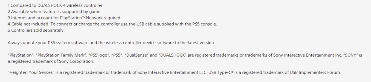 PS5官网介绍暗示PS5手柄将配置可升级固件
