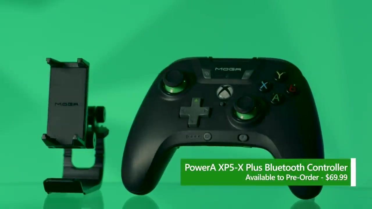 微软新视频展示xCloud项目配套手机游戏手柄