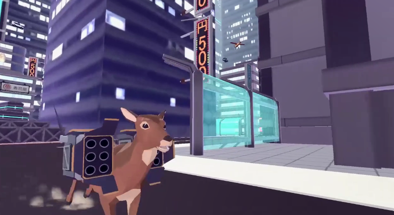 《非常普通的鹿》未来篇更新：鹿哥大闹繁华都市！
