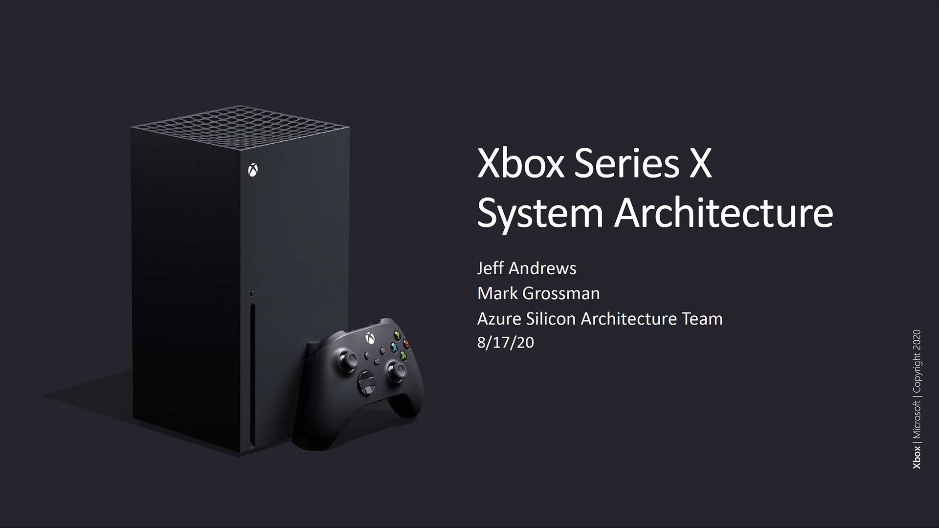 Xbox Series X体系架构分析 SoC细节1览