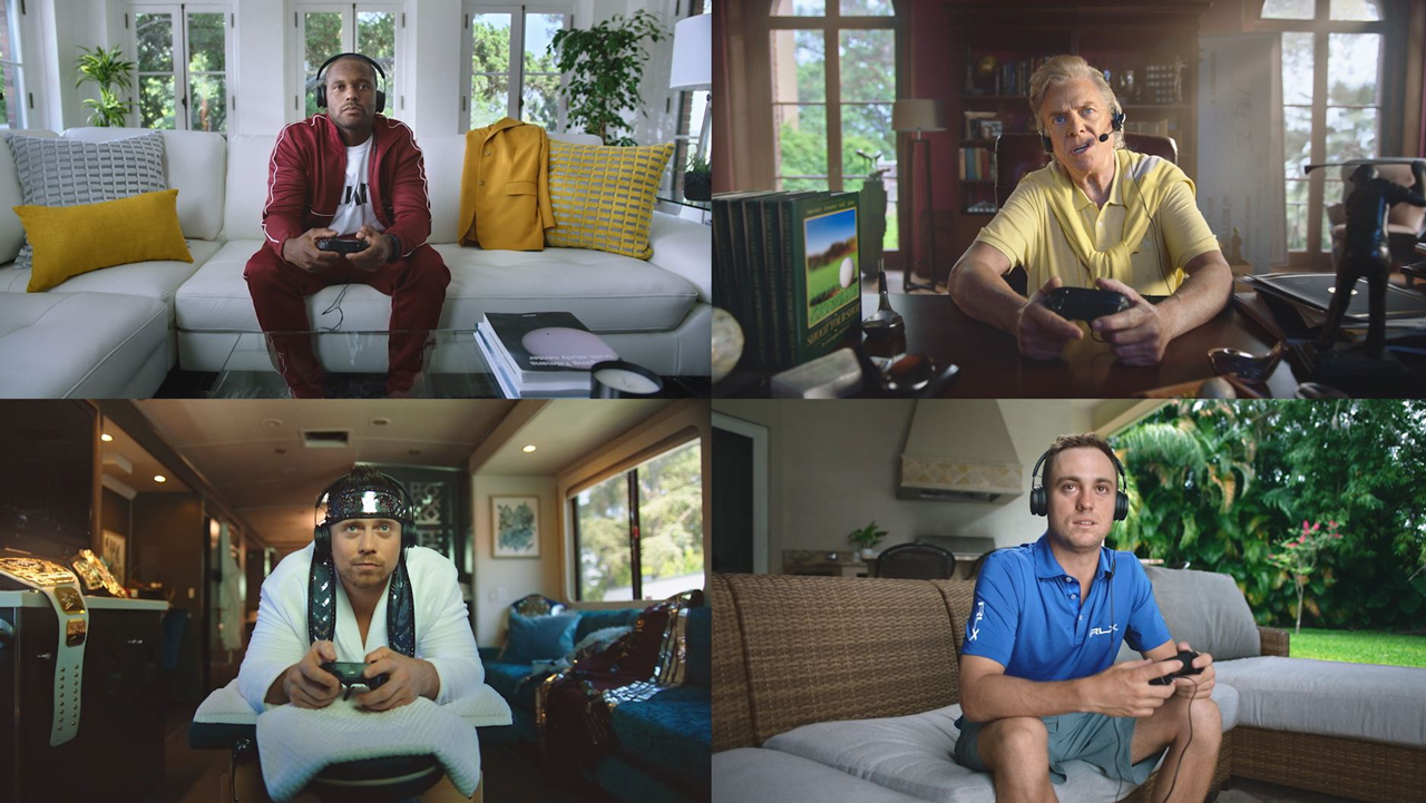 《PGA巡回赛2K21》特别宣传片：明星选手展开4人乱斗
