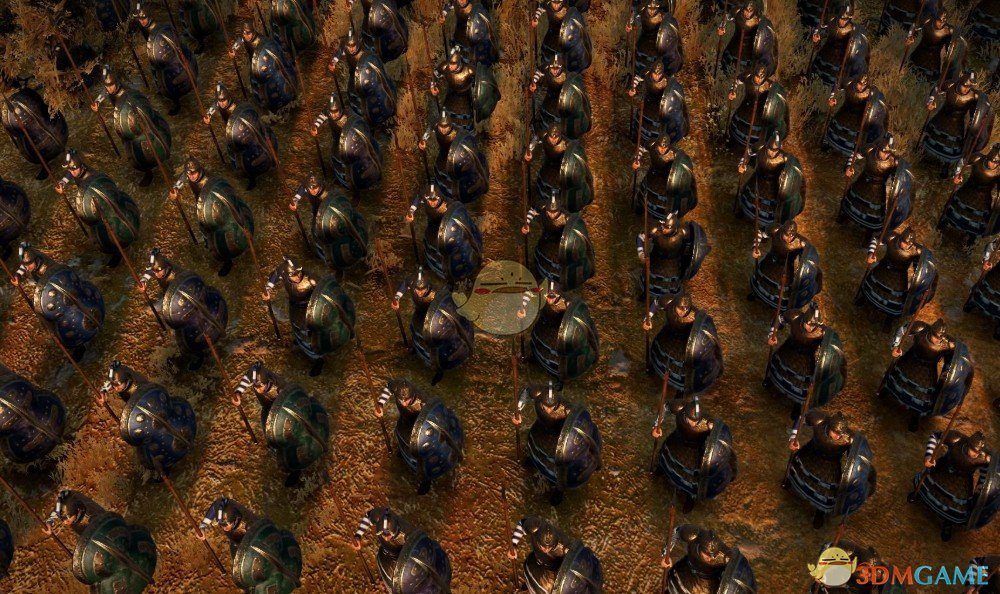 《全面战争传奇：特洛伊》士兵间距变小MOD