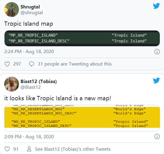 《Apex英雄》全新地图“热带岛屿”被泄露