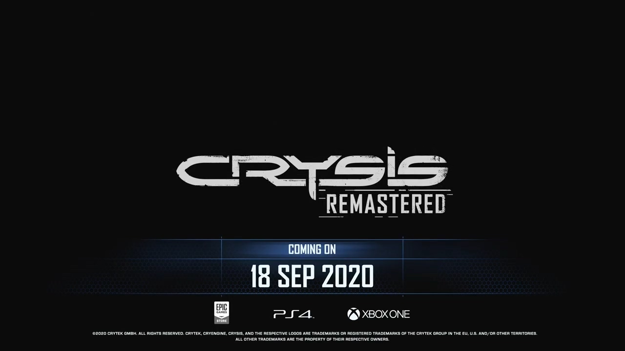 官宣：《孤岛危机：重制版》9月18日登陆PS4、Epic和XB1