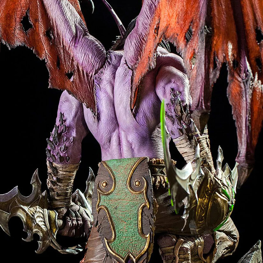 《魔兽世界》“伊利丹”60cm大型雕像手办 售价3399元