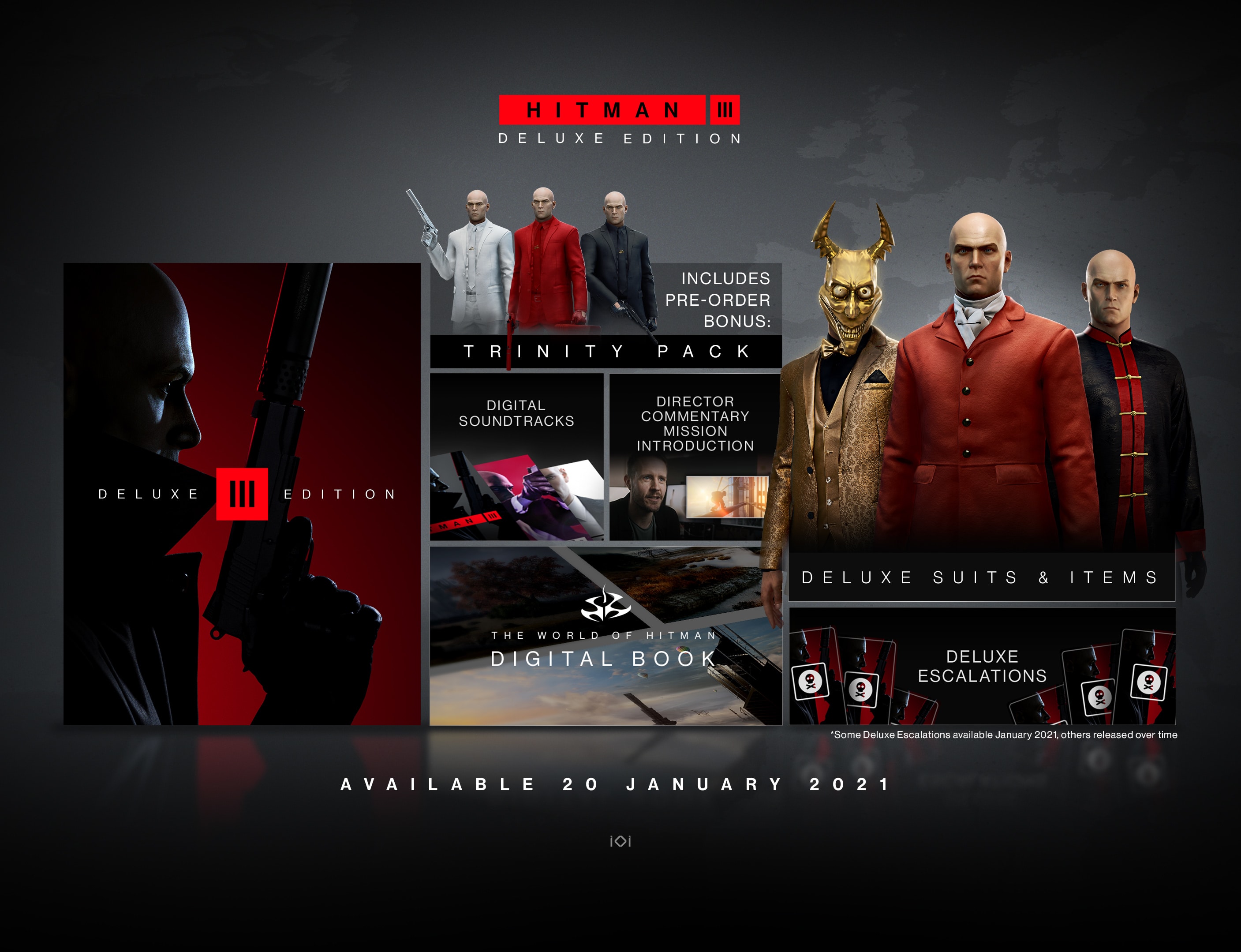 《杀手3》2021年1月20日正式发售 登陆全平台