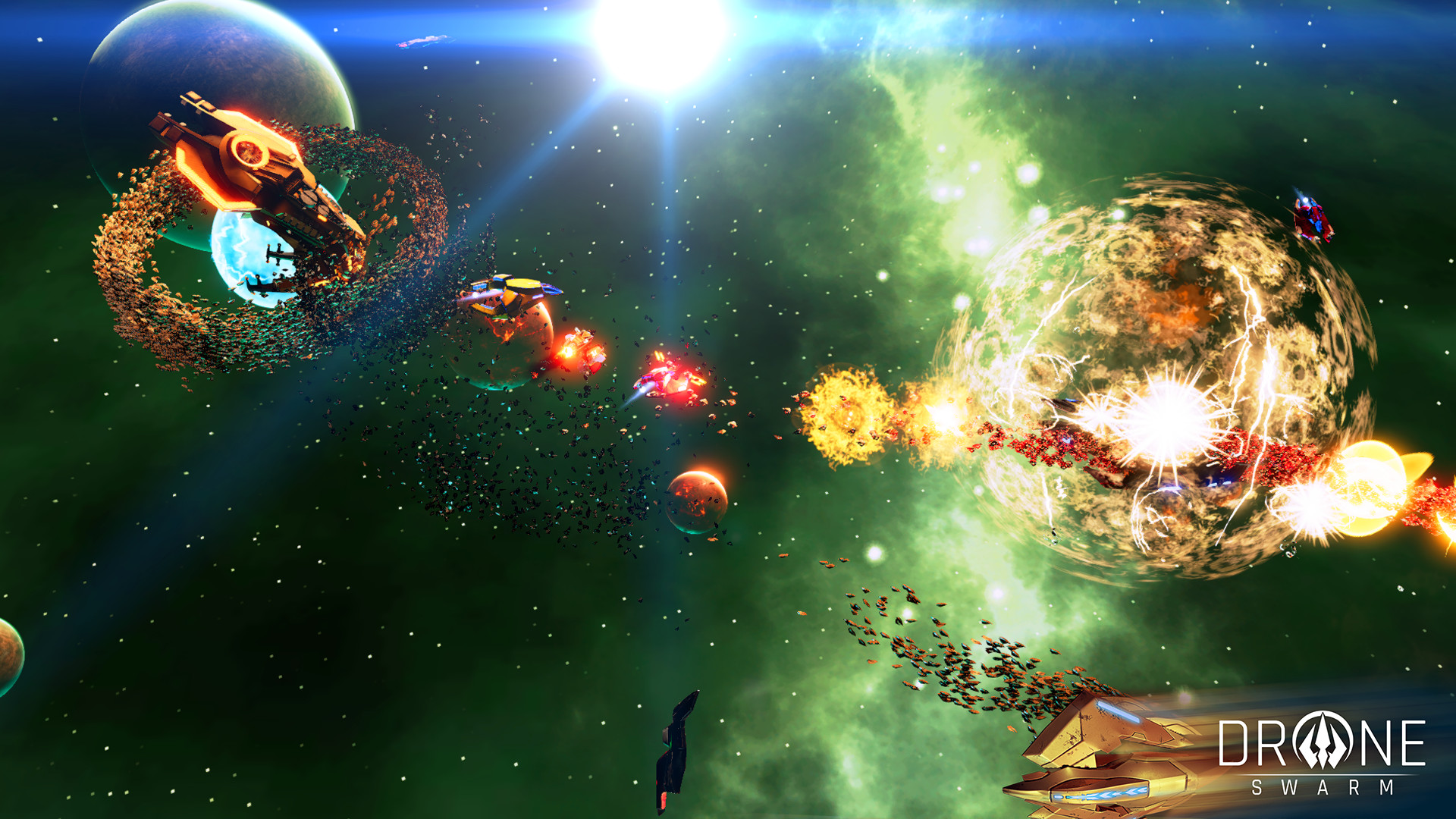 太空策略游戏《雄蜂战机》实机演示 10月20日发售