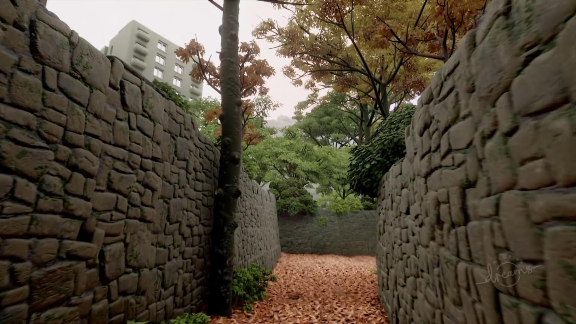 玩家用《梦境》打造公园场景 细节逼真宛如现实世界