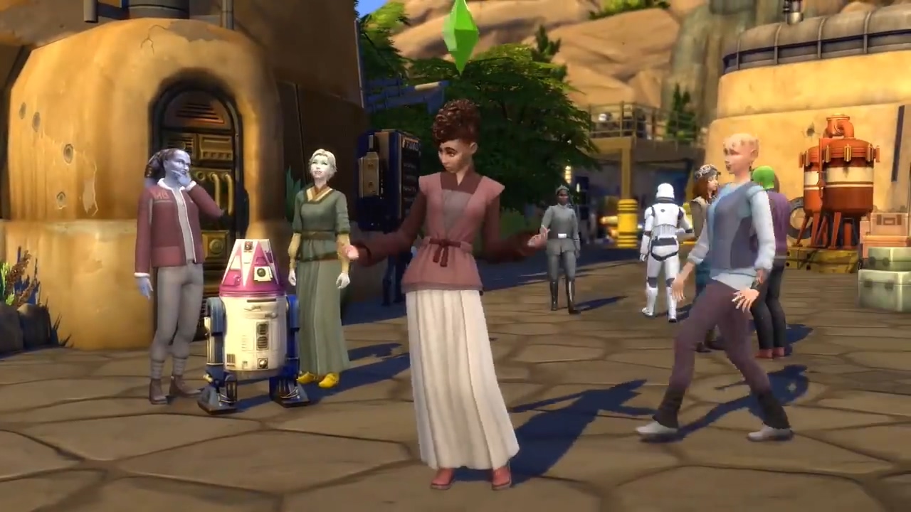 《模拟人生4》DLC“星球大战：巴图之旅”实机演示公开