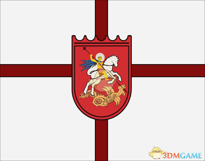 圣乔治屠龙旗图片