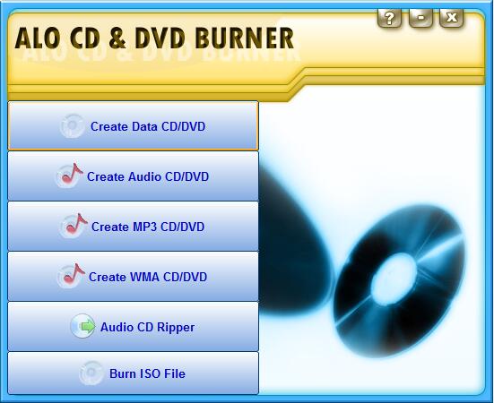 《ALO CD & DVD Burner》官方版