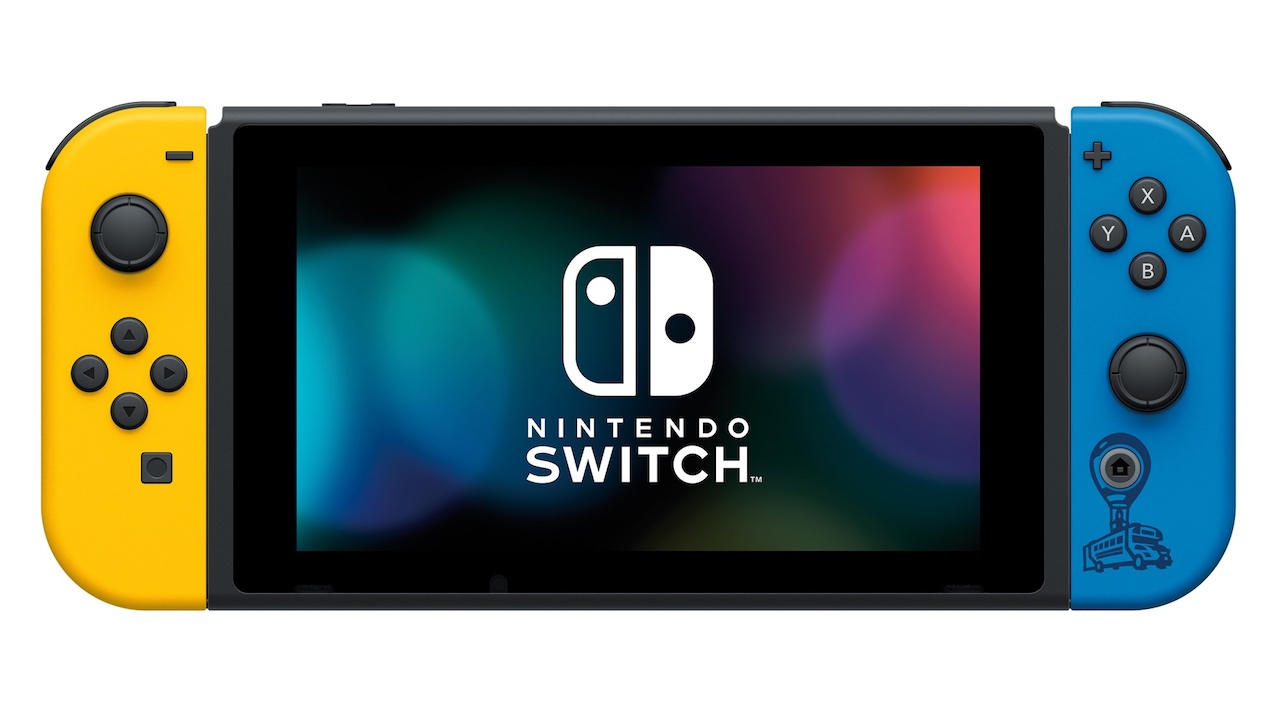 任天堂推出《堡垒之夜》限定Switch主机 10月30日发售