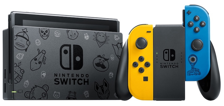 任天堂推出《堡垒之夜》限定Switch主机 10月30日发售