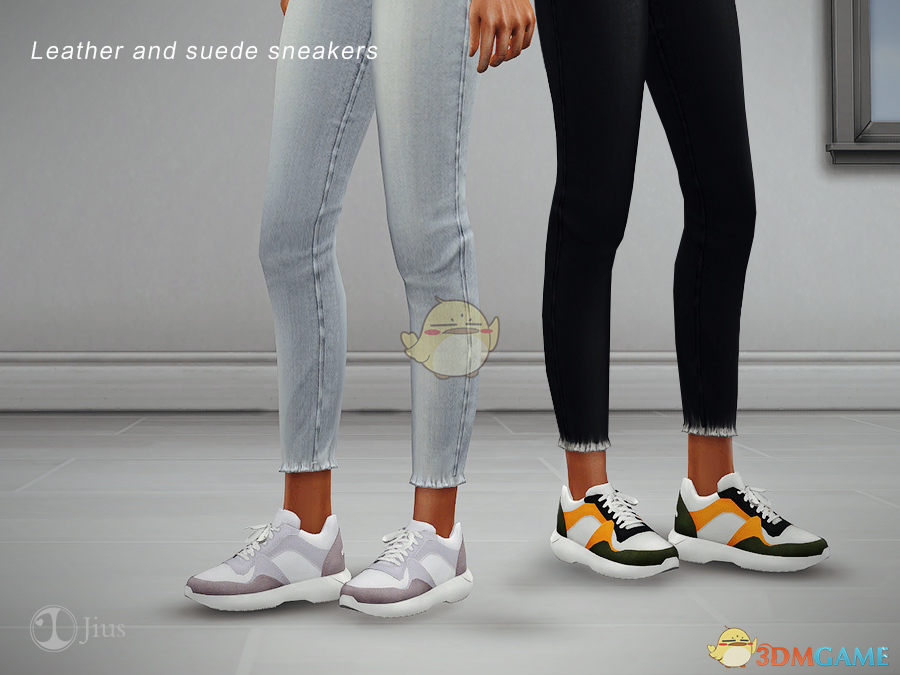 《模拟人生4》皮革麂皮运动鞋MOD