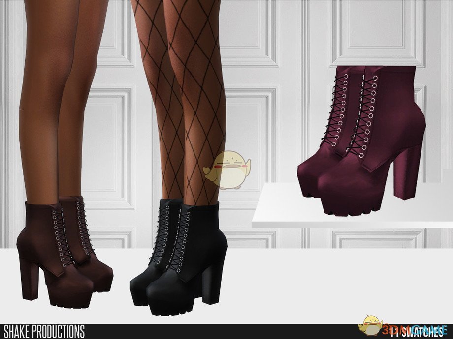 《模拟人生4》女性时尚系绳高跟鞋MOD