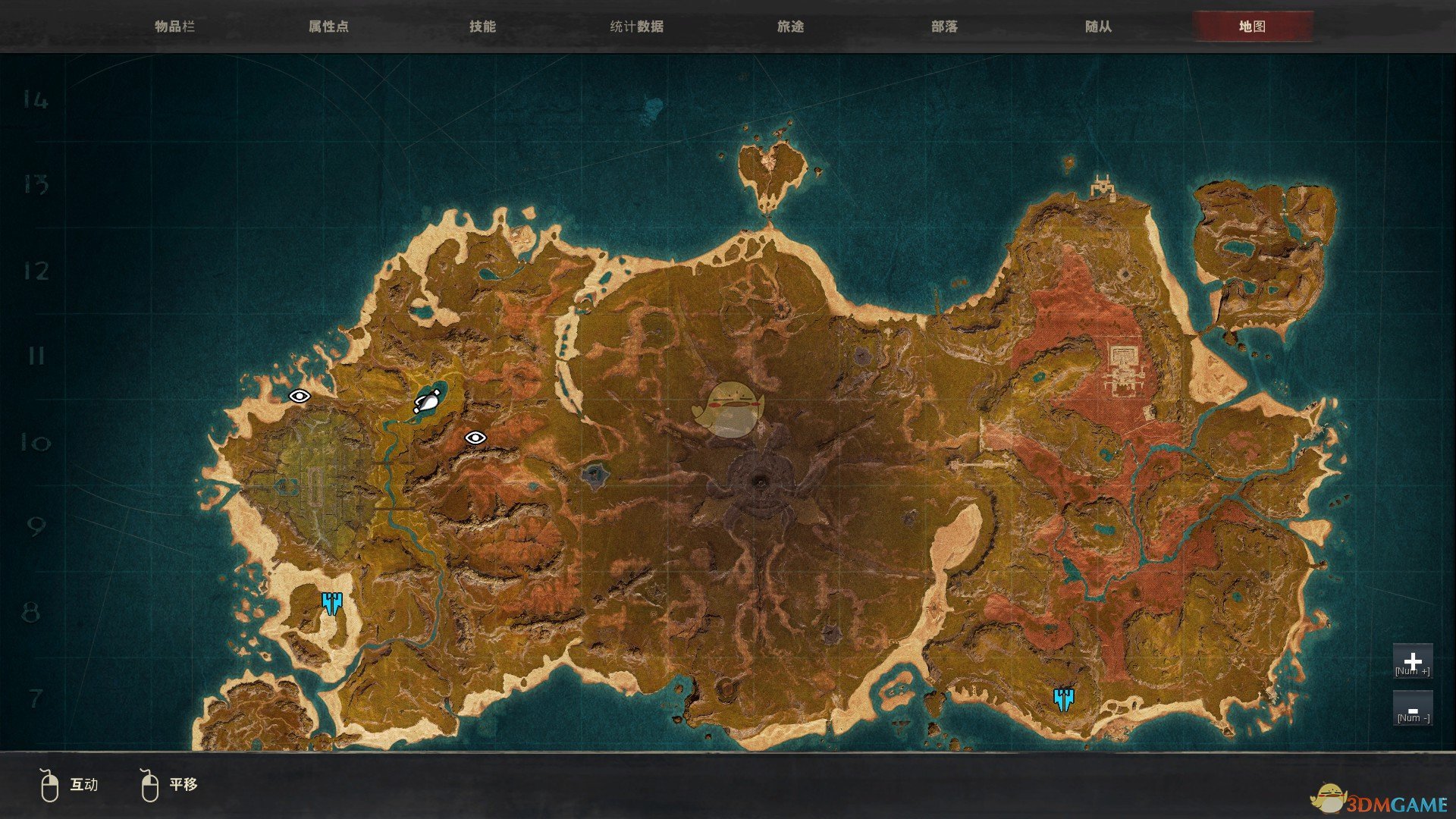 《流放者柯南》新DLC地图矿物位置分享