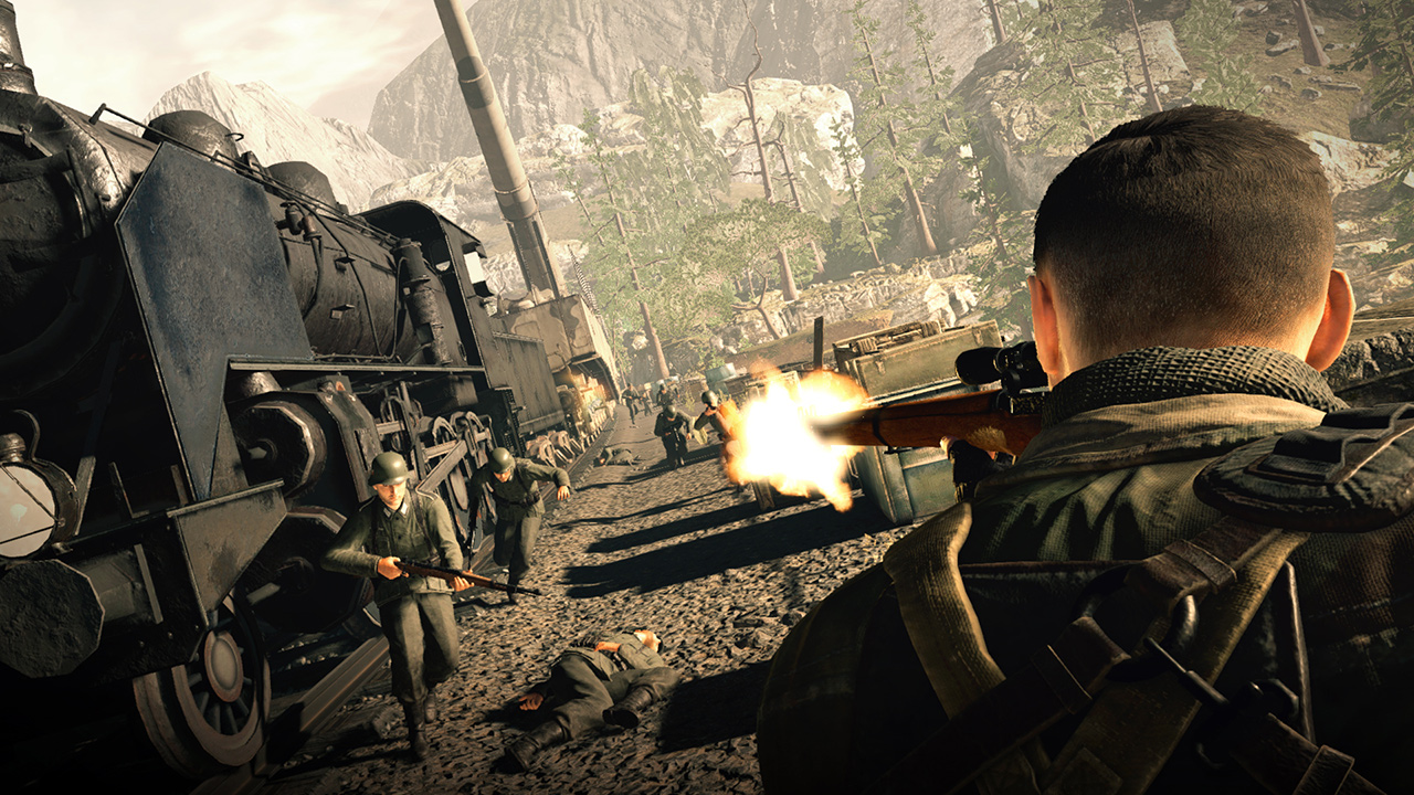 《狙击精英4》将追加发售PS4中文版 预购特典情报公开