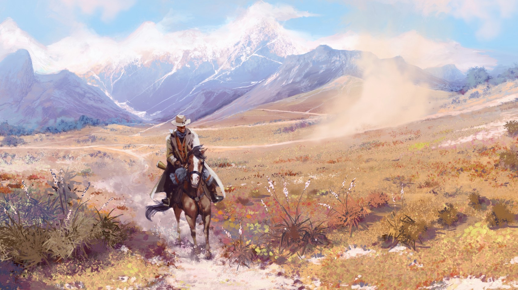 PC冒险新作《西部拓荒王朝》上架Steam 明年年底发售