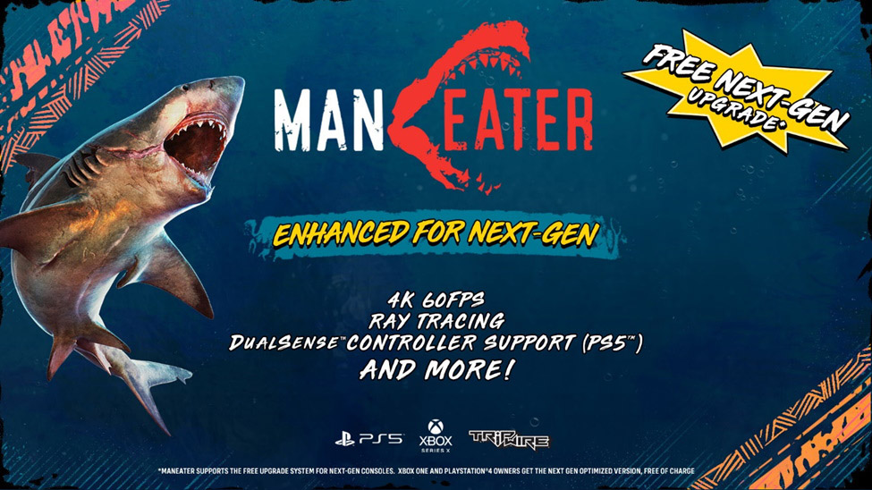 《食人鲨》为次世代主机尾支护航 PC版免费升级