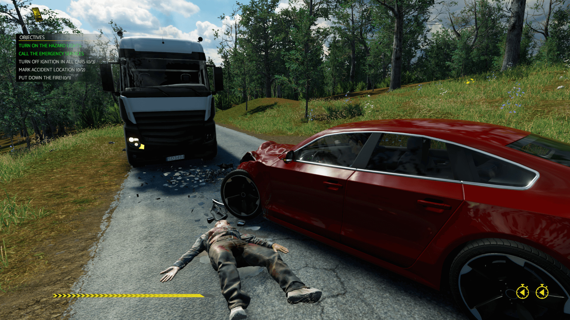 《车祸现场模拟器》Steam版10月16日发售 支持中文