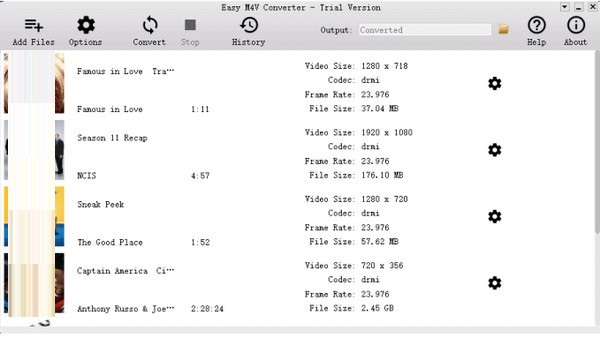 《Easy M4V Convertery》最新版