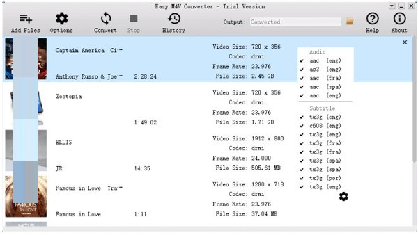 《Easy M4V Convertery》最新版