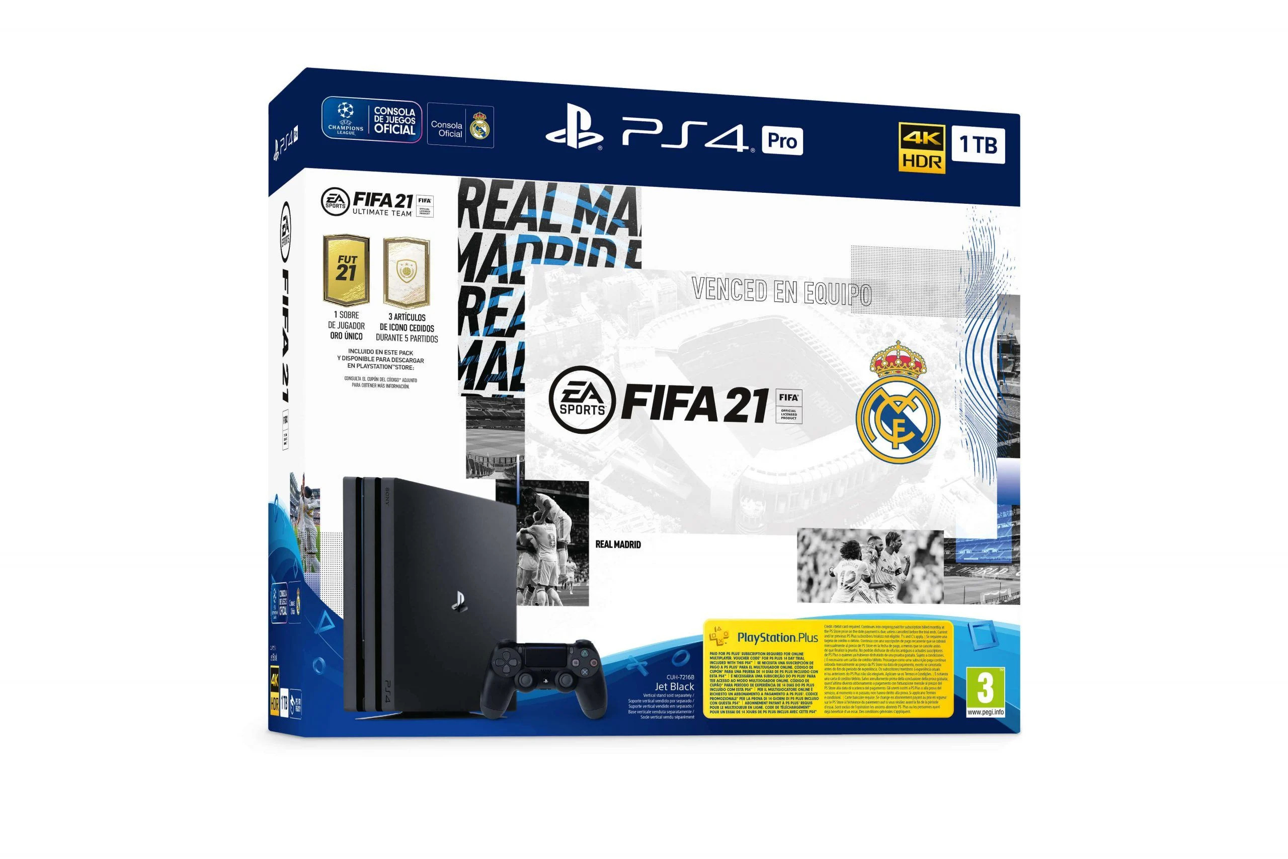 索尼与皇家马德里达成合作 推出专属PS4 Pro+《FIFA 21》及PS5套装