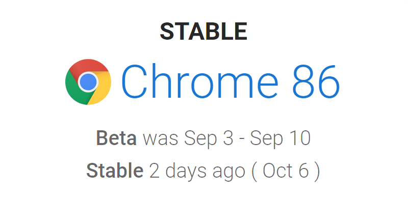 Chrome 86浽 ûֿɼûй¶